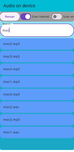 Audio converts Screen 2