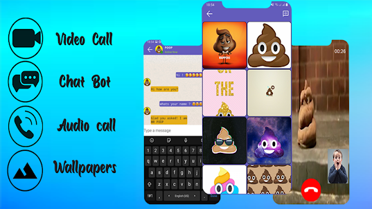fake call from Poop game
