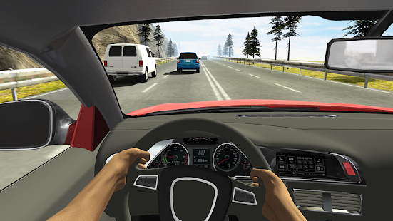 Racing in Car Screenshot