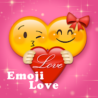 Симпатичные обои Emoji Love