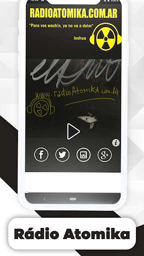 Radio Atomika Screen 2