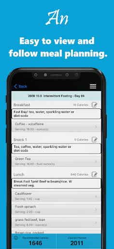 Android application Living Nutrition screenshort