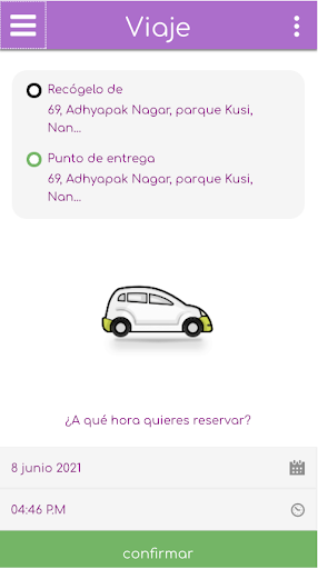 Android application P Driver screenshort