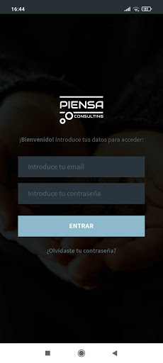 Android application Piensa Consulting screenshort