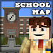 School map for Minecraft PE