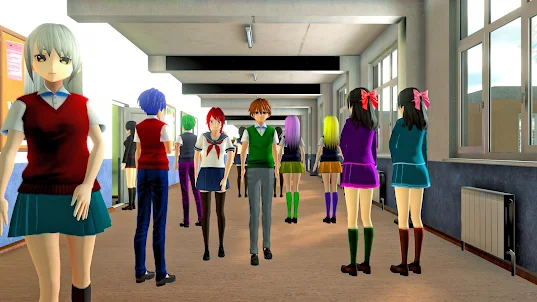 Anime High School: Girl Games