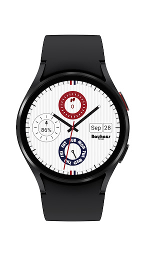 Bauhaus Style Watch Face