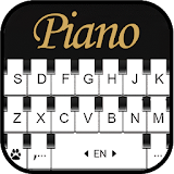 Piano Music Keyboard Background icon