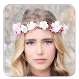 Flower Crown Hairstyle Maker icon