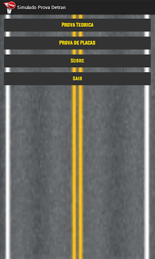 Android application Simulado Prova Detran screenshort