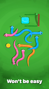 Snake Tangle: Untie all Snakes
