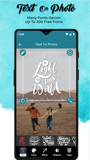 Text On Photo - Text Art