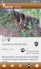 Screenshot 4 Fauna City - Mascotas Perdidas android