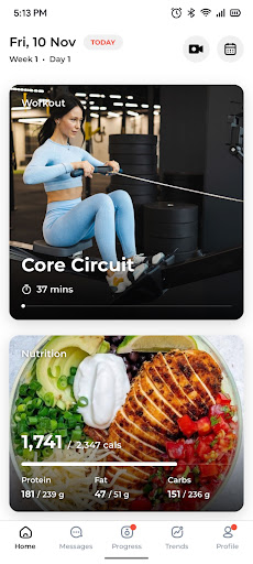 Conscious Nutrition & Fitness Screen 2