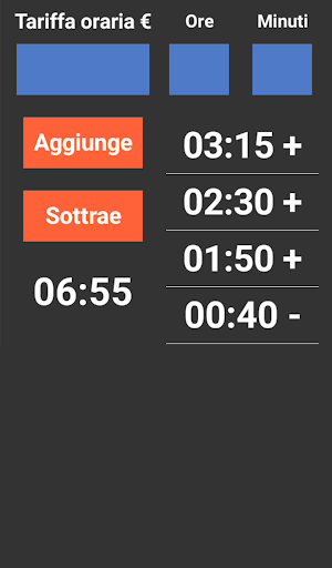 Android application OraPlus screenshort