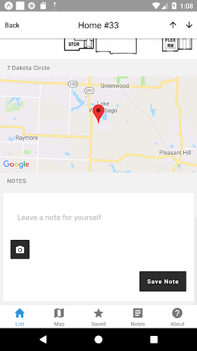 Android application Kansas City Parade of Homes screenshort
