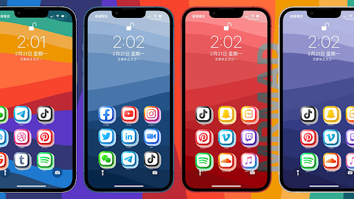 iPhone 14 Plus Launcher iOS 17