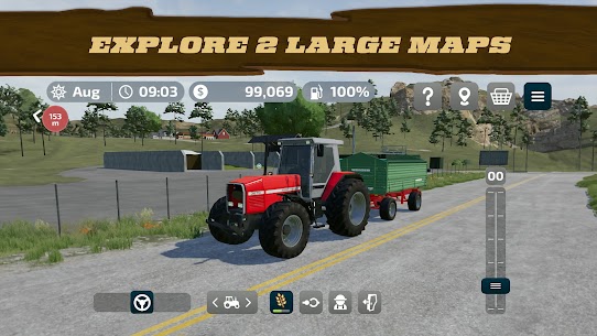 Descargar Farming Simulator 23 NETFLIX APK 2025: Dinero ilimitado 4