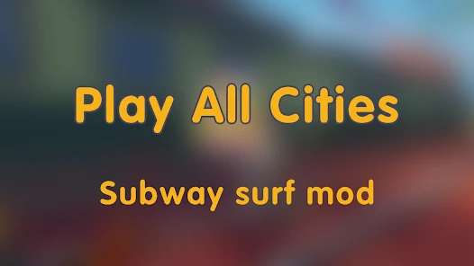 subway surf mod - sufers map – Apps no Google Play