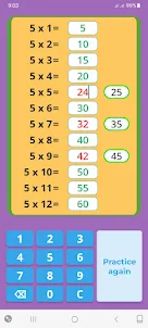 Times Tables Math Games