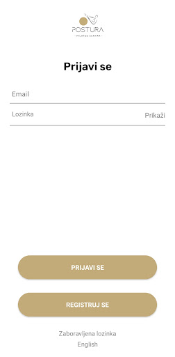 Android application Pilates Postura screenshort