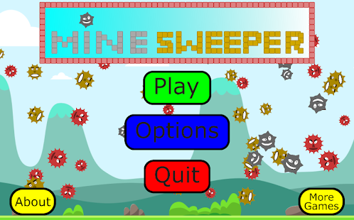 Pamja e ekranit të Minesweeper