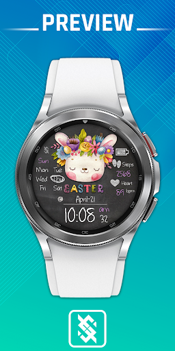 Android application BFF3 - Easter and Bunny flower screenshort