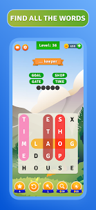 Word Search - Word Surf Game