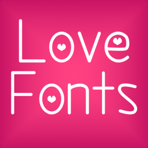 Love Fonts Message Maker  Icon