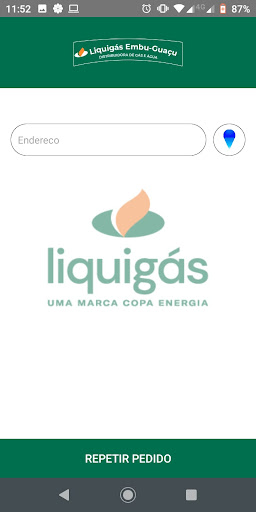 Android application Liquigás Embu-Guaçu screenshort