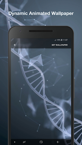 Molecules Live Wallpaper Pro Screen 2