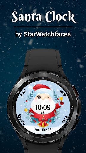 Android application Santa Clock screenshort