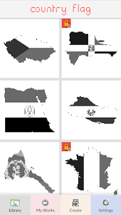 Country Flag Pixel - Screenshot 1