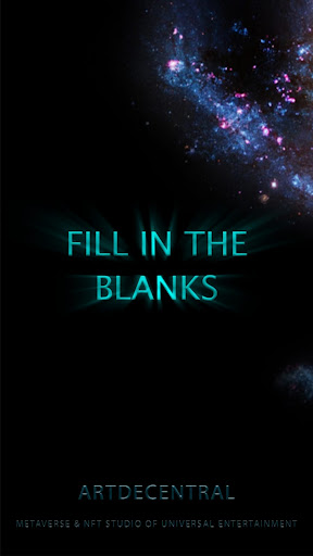 Android application Fill in the Blanks screenshort