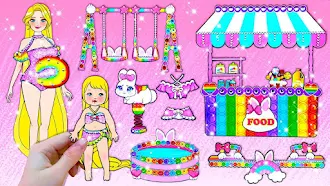 Game screenshot Chibi Dolls Dress Up Makeover mod apk