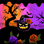 Cover Image of Скачать 4K Wallpaper HD - Halloween Pumpkin with Hat 1.0.0 APK