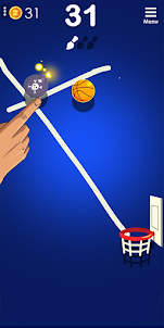 Dunk Line: Shoot basket