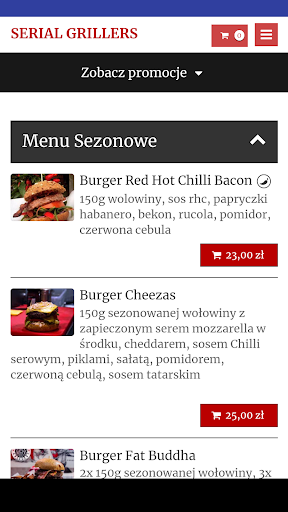 Android application Serial Grillers screenshort