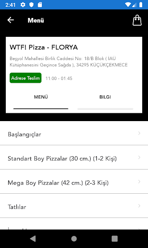 WTF Pizza Screen 2