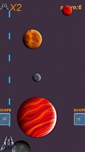 Android application Avoid obstacles screenshort