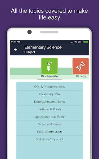 Screenshot of Basic Science Dictionary