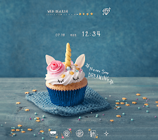 かわいい壁紙アイコン ユニコーン カップケーキ 無料 Androidアプリ Applion
