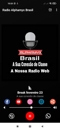 Rádio Alphamyx Brasil Screen 3