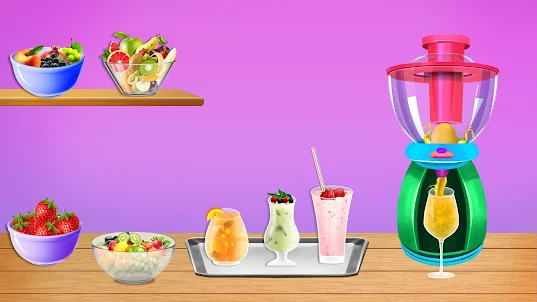 Fruit Blender Juice Maker Game