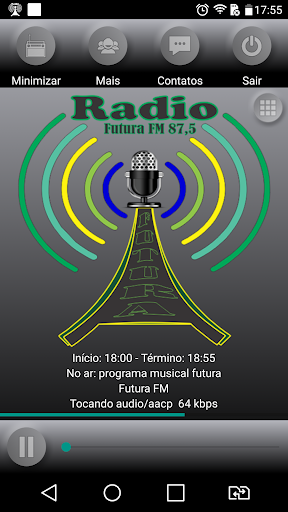 Android application Radio Futura FM 87,5 screenshort