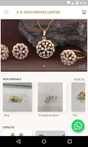S. O. Gold Pvt. Ltd. - Gold CZ Screen 2