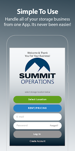 Android application Summit Operations Self Storage screenshort