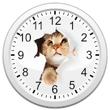 Cats Analog-Clocks Widget icon