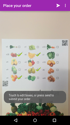 TicQR Screen 2