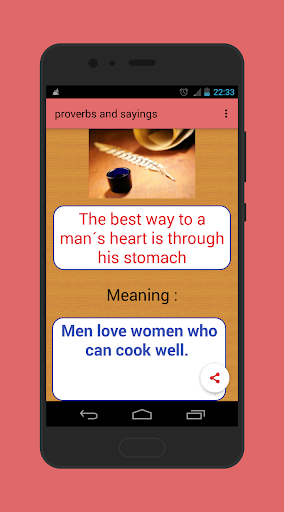 proverbs and sayings Screen 2